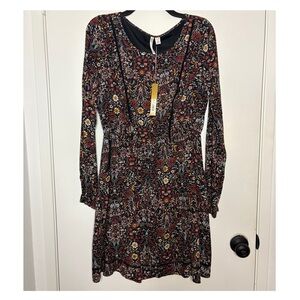 Kohl's Multicolor Floral Long Sleeve Dress